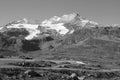 Swiss alps: Trekking on Bernina Hospitz in the upper engadin