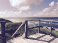 Wangerooge Beach sun sea cloud Royalty Free Stock Photo