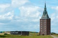 WANGEROOGE, GERMANY. 04th July 2017: View of the western tower of wangerooge