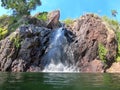 Wangi Falls in Litchfield National Park in the Northern Territor Royalty Free Stock Photo