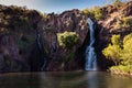 The Wangi Falls, Litchfield National Park, Northern Territory, Australia Royalty Free Stock Photo