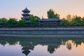 Wangjiang Pavilion in Wangjianglou park. Chengdu, Sichuan, China