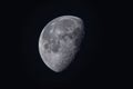 The Waning Gibbous Moon Royalty Free Stock Photo
