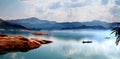 Wanlvhu lake, guangdong china Royalty Free Stock Photo