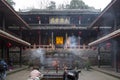 Wannian temple in mount emei,china