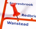 Wanstead on a London Underground Map