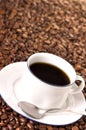 Want a coffee? Royalty Free Stock Photo