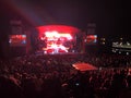 Wantagh,New York,America - August 28,2019 : America heavy - metal band slipknot of the concert at northwell health at jones Beach
