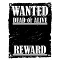 Wanted poster illustration by crafteroks