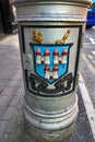 Coat of arms of the city of Dublin at Lantern