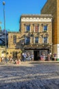 Portrait shot of Prospect of Whitby Pub in the East End of London.