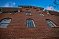 1867 Wapsipinicon River flour Mill architectural detail, Independence Iowa