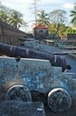 War cannon display at Intramuros in Manila, Philippines