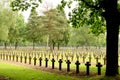 War cemetery Royalty Free Stock Photo