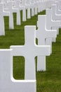 War Cemetery - La Somme - France Royalty Free Stock Photo