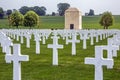 War Cemetery - La Somme - France Royalty Free Stock Photo