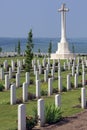 War Cemetery - The Somme - France Royalty Free Stock Photo