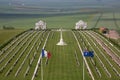 War Cemetery - The Somme - France Royalty Free Stock Photo