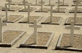 War cemetry in France Royalty Free Stock Photo