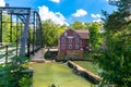 War Eagle Mill and War Eagle Bridge on the War Eagle River in Rogers, Arkansas