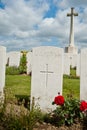 War grave of an unknown soldier
