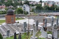 War graves from Russian military intervention in Ukraine