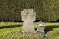 War graves symbol tombstone: \