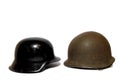 War Helmets Royalty Free Stock Photo