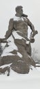 war hero statue, volgograd, monument, hero