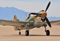 War II-era Curtiss P-40 Warhawk