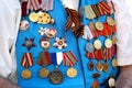 War medals Royalty Free Stock Photo