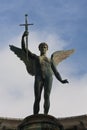 War Memorial Angel Statue with Sword