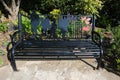 War Memorial Bench in Shanklin. Royalty Free Stock Photo