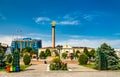 War memorial and city hall of Grozny in Chechen Republic, Russia