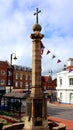 The war memorial in East East Grinstead, Sussex.