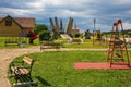 War Memorial in Drinic, Bosnia