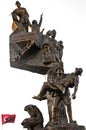 War memorial in Eceabat, Turkey. Royalty Free Stock Photo