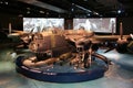 War Memorial Lancaster bomber plane Royalty Free Stock Photo