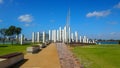 War memorial in Mandurah, Western Australia Royalty Free Stock Photo