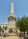 War memorial monument, Monumento ai Caduti in Gallipoli, Puglia, Italy.