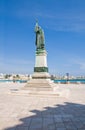 War memorial. Otranto. Puglia. Italy. Royalty Free Stock Photo