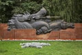 War Memorial in Panfilov park. Almaty. Kazakhstan