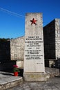 War Memorial in San Michele Del Carso Royalty Free Stock Photo