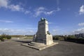 The war memorial on the sea front in Morecambe, Lancashire