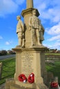 Village war memorial in England Royalty Free Stock Photo