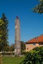 War Memorial in Vojnic, Croatia