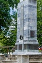 War memorials stand tall and proud. Ngaruawahia,New Zealand