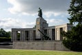 The war menorial in Tiergarten, Berlin, Germany to remember the World War 2 Royalty Free Stock Photo