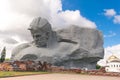 War monument to the brave. The memorial complex Brest Fortress. Brest, Belarus - August 1,2020