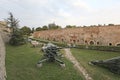 War museum in Kalemegdan fortress, Belgrade, Serbia Royalty Free Stock Photo